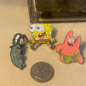 Universal Studios SpongeBob Pin Set